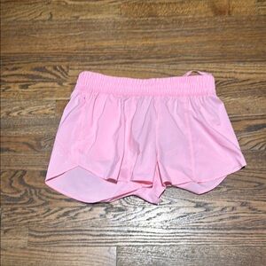 Women's Pink Athletic Shorts